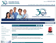 Tablet Screenshot of cnps.ca