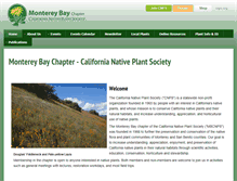 Tablet Screenshot of montereybay.cnps.org